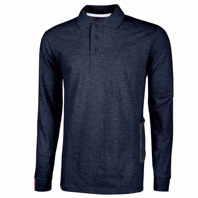 Immagine di Polo manica lunga U-POWER LIVE colore nero taglia S