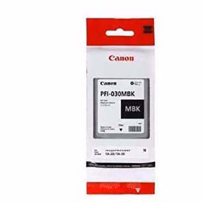 Immagine di Serb ij CANON PFI-030MBK 3488C001 nero opaco 55 ml