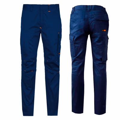 Immagine di Pantalone multitasche ELICA SAFETY NEW TOLEDO RIPSTOP colore blu navy taglia XXXL