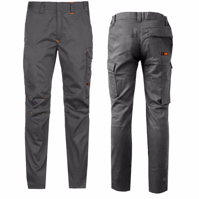 Immagine di Pantalone multitasche ELICA SAFETY NEW TOLEDO RIPSTOP colore grigio taglia M