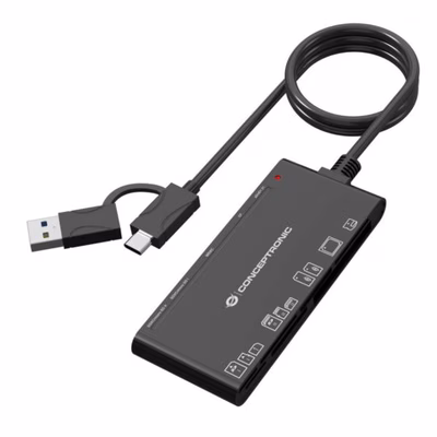 Immagine di 3-in-1 card reader USB 3.2 gen 2 c