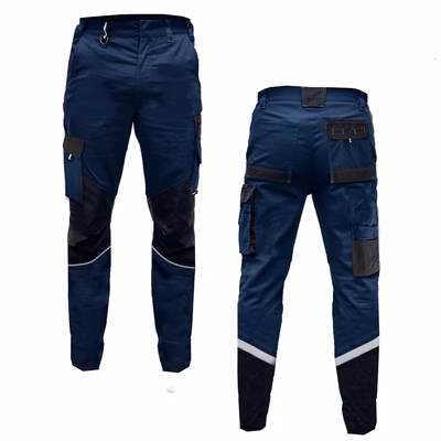 Immagine di Pantalone ELICA SAFETY CUBA colore blu navy/nero taglia 48