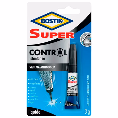 Immagine di Colla istantanea BOSTIK SUPER CONTROL con sistema antigoccia g 3