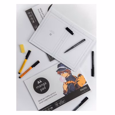 Immagine di Cf20 blocchi manga 140g 2l f30 - a4