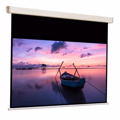 Immagine di Telo per videoproiettori manuale a parete/soffitto 16:9 no 292 cm 164.00000 SOPAR Manuale Platinum 3