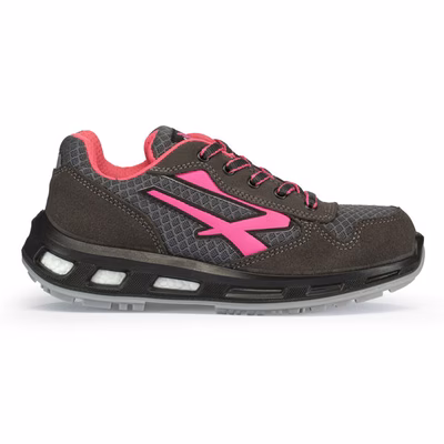 Immagine di Calzatura bassa U-POWER VEROK S1PS ESD FO SR grigio/fucsia taglia 35