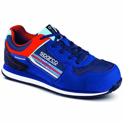 Immagine di Calzatura bassa SPARCO GYMKHANA S1PS ESD FO HRO SR MARTINI-RA blu/rosso taglia 39