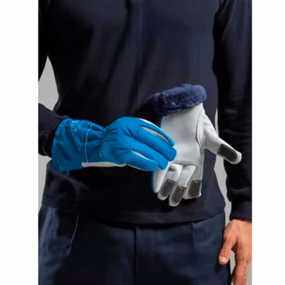 Immagine di Guanto per cella frigorifero BONETTI MAKALU colore grigio/azzurro taglia 10 - paio