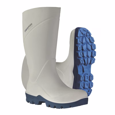 Immagine di Stivale in poliuretano NORA NORAMAX FOOD S4 CI FO SR bianco taglia 47