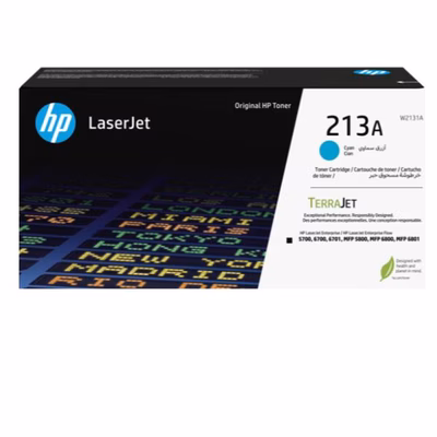 Immagine di Toner Laser HP W2131A 213A ciano 3000 copie