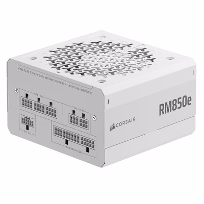 Immagine di Alimentatore per PC 850 w CORSAIR RM850e 2025 WHITE CP-9020293-EU