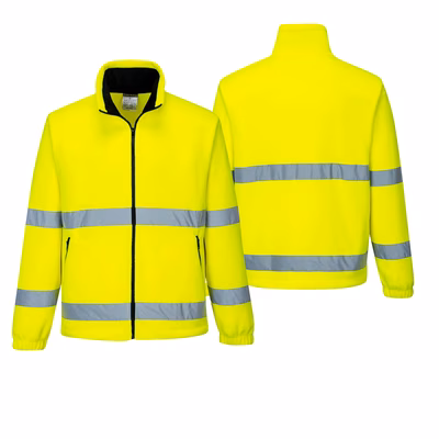 Immagine di Pile essential hi-vis PORTWEST F303 colore giallo taglia L