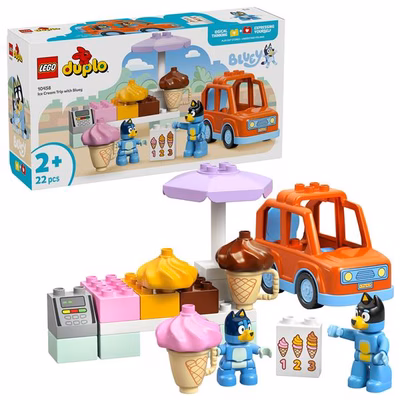 Immagine di Costruzioni LEGO Visita alla gelateria di Bluey 10458