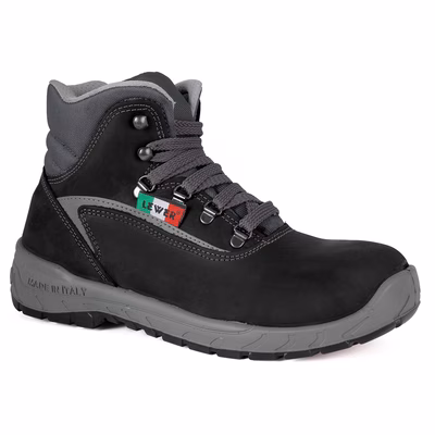 Immagine di Calzatura alta Palinuro S3L FO SR pelle fiore nero taglia 45