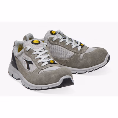 Immagine di Calzatura bassa DIADORA RUN TEXTILE LOW S1PS FO SR ESD grigio taglia 42