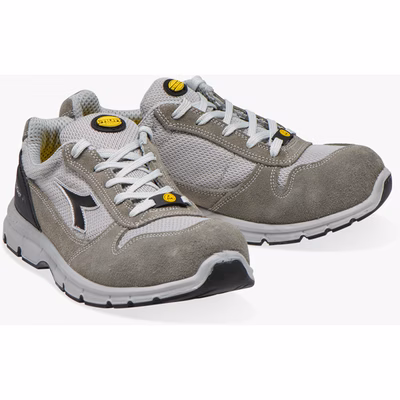 Immagine di Calzatura bassa DIADORA RUN TEXTILE LOW S1PS FO SR ESD grigio taglia 44