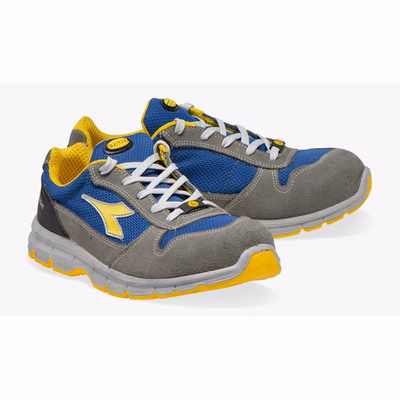 Immagine di Calzatura bassa DIADORA RUN TEXTILE LOW S1PS FO SR ESD grigio/blu taglia 41