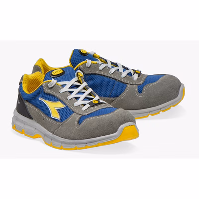 Immagine di Calzatura bassa DIADORA RUN TEXTILE LOW S1PS FO SR ESD grigio/blu taglia 45