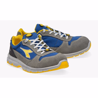Immagine di Calzatura bassa DIADORA RUN TEXTILE LOW S1PS FO SR ESD grigio/blu taglia 46