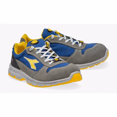 Immagine di Calzatura bassa DIADORA RUN TEXTILE LOW S1PS FO SR ESD grigio/blu taglia 47