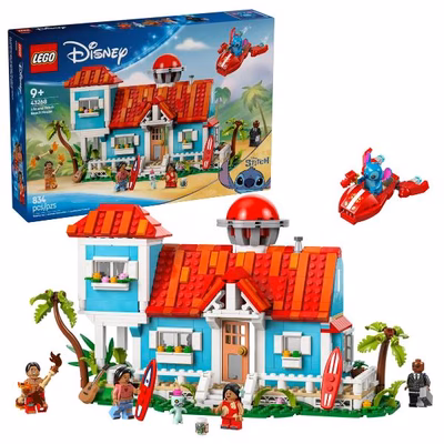 Immagine di Costruzioni LEGO Casa sulla spiaggia di Lilo e Stitch 43268