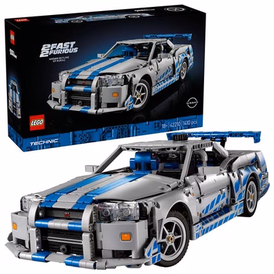 Immagine di Costruzioni LEGO Auto Nissan Skyline GT-R (R34) 2 Fast 2 Furious 42210
