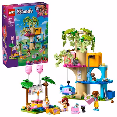 Immagine di Costruzioni LEGO Festa di compleanno felina e Casa sullâ€™albero 42666