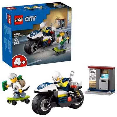 Immagine di Costruzioni LEGO Inseguimento della moto della Polizia 60455