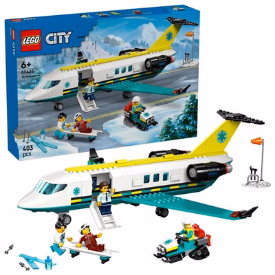 Immagine di Costruzioni LEGO Aereo ambulanza di emergenza 60465