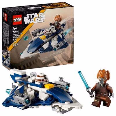 Immagine di Costruzioni LEGO Microfighter Jedi Starfighter di Plo Koon 75400