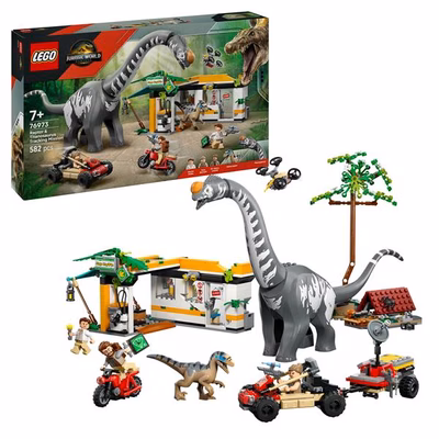 Immagine di Costruzioni LEGO Alla ricerca del Raptor e del Titanosauro 76973
