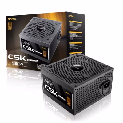 Immagine di Alimentatore per PC 550 w ANTEC CSK550DC_EC