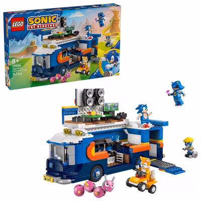 Immagine di Costruzioni LEGO Camion di comando Team Sonic 77006