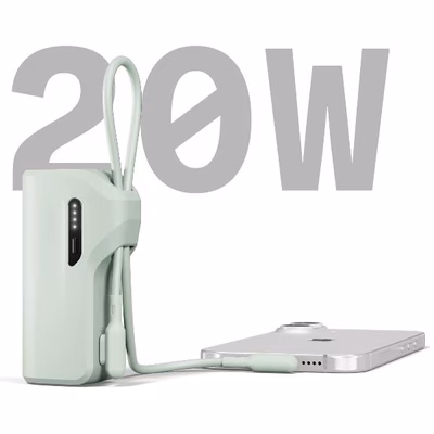 Immagine di Power bank CYGNETT Cygnett Battery bank Thumboost 5K Powerbank con ca CY5355PBCHE