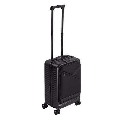 Immagine di Borsa trolley bag 20p.black eco 34l