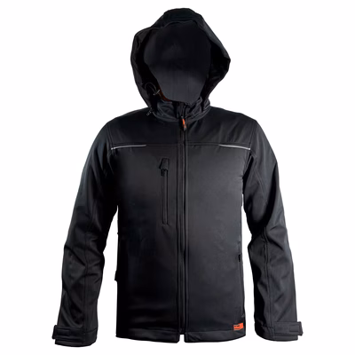 Immagine di Giacca softshell da donna ELICA SAFETY SHE SEATTLE colore nero taglia XXXL