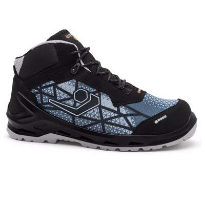 Immagine di Calzatura alta BASE I-META MID S3L ESD M FO SR nero/grigio taglia 43