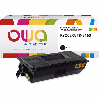 Immagine di Toner Laser rigenerato OWA KYOCERA TK-3160 nero