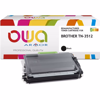 Immagine di Toner Laser rigenerato OWA BROTHER TN-3512 nero