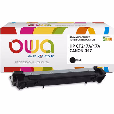 Immagine di Toner Laser rigenerato OWA HP CF217A nero