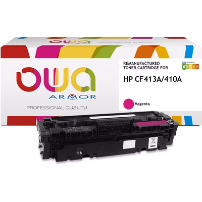 Immagine di Toner Laser rigenerato OWA HP CF413A magenta
