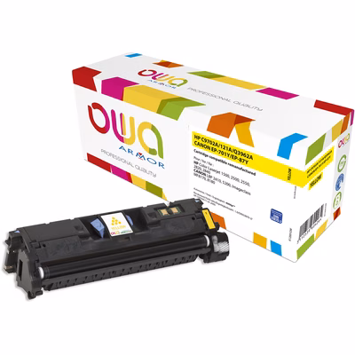 Immagine di Toner Laser rigenerato OWA HP Q3962A giallo