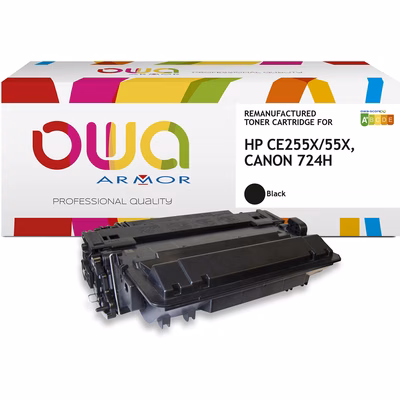 Immagine di Toner Laser rigenerato OWA HP CE255X nero