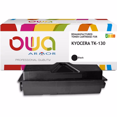 Immagine di Toner Laser rigenerato OWA KYOCERA TK-130 nero