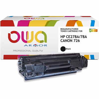Immagine di Toner Laser rigenerato OWA HP CE278A nero