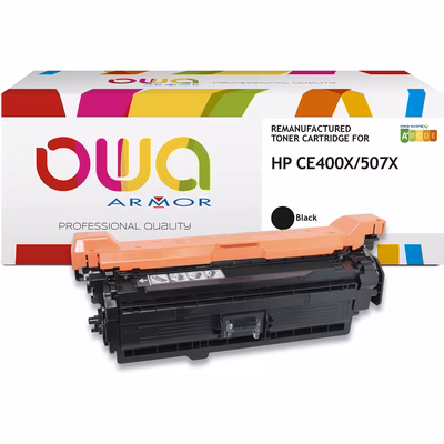 Immagine di Toner Laser rigenerato OWA HP CE400X nero