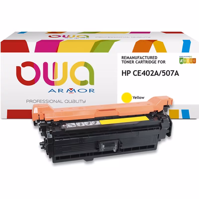 Immagine di Toner Laser rigenerato OWA HP CE402A giallo