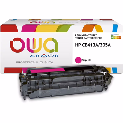Immagine di Toner Laser rigenerato OWA HP CE413A magenta