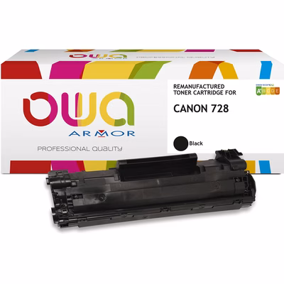 Immagine di Toner Laser rigenerato OWA CANON 3500B002 nero