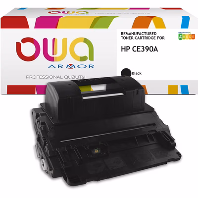 Immagine di Toner Laser rigenerato OWA HP CE390A nero